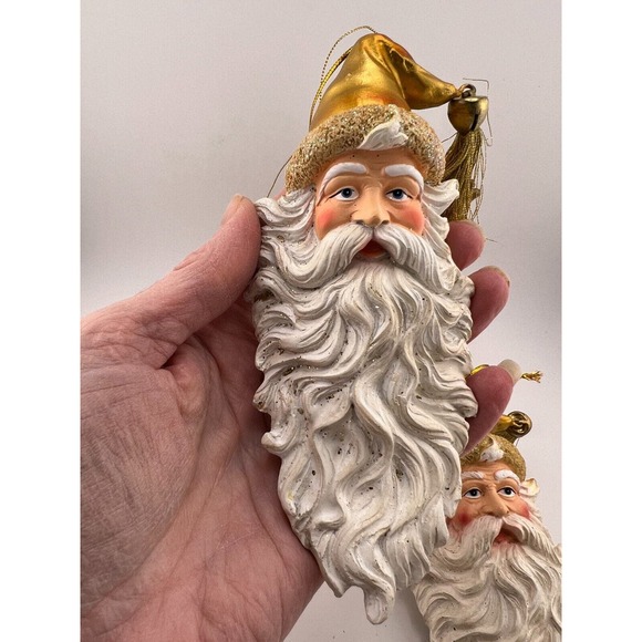 Home Decorative‎ Santa Claus Head and Flying Reindeer Christmas Tree Ornaments - Picture 3 of 9